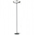 POWERTECH LED φωτιστικό δαπέδου HLL-0204, 42W, 4000K, Φ38x157cm, ασημί/μαύρο - Lighting